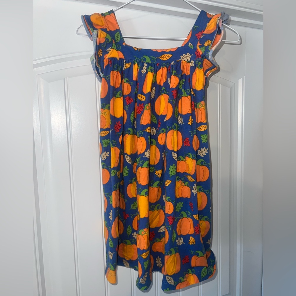 Kelly’s kids pumpkin dress